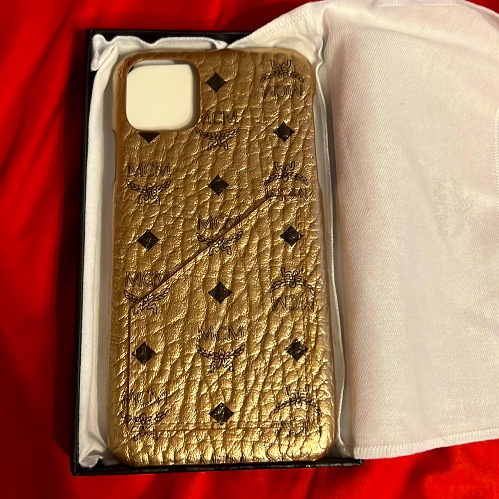 Authentic MCM iPhone 11 Pro Max case